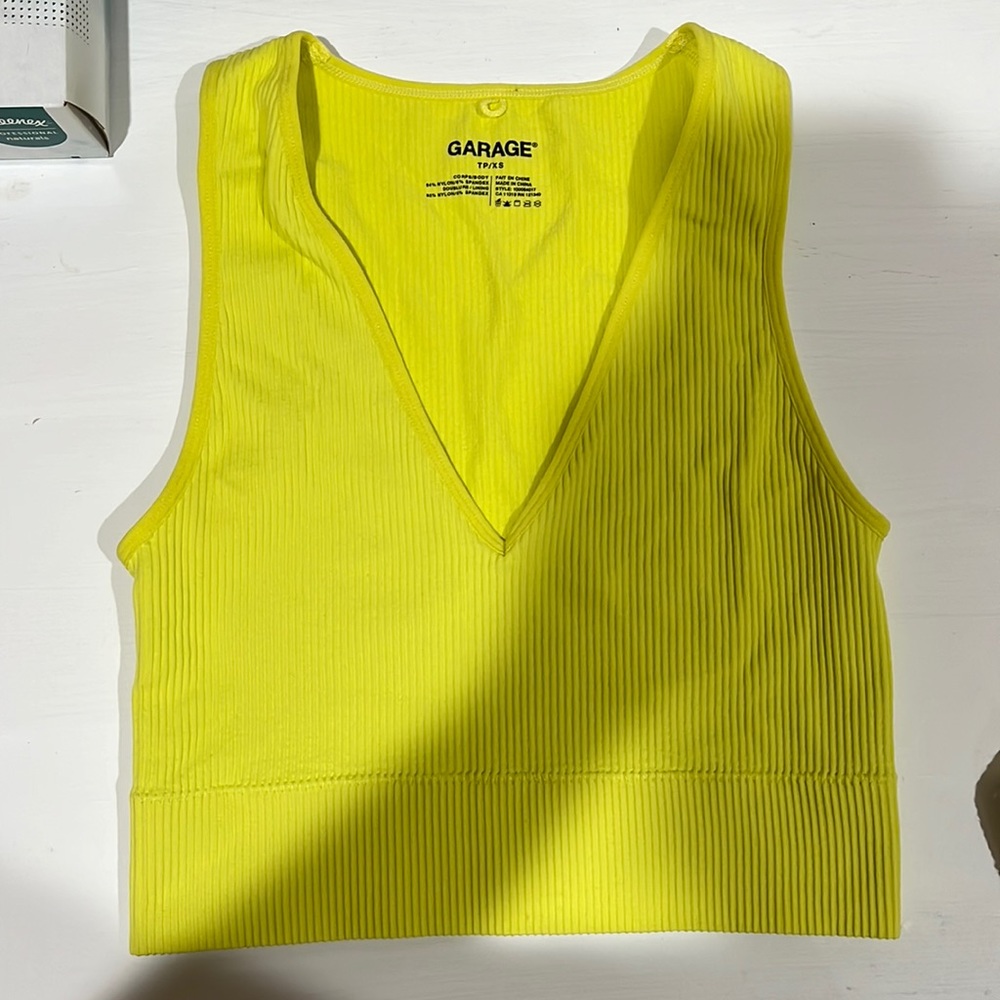 Garage tank top ⚡️